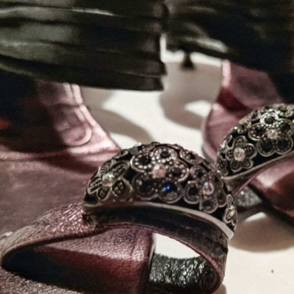 Giuseppe Zanotti Sandals rhinestone toe ri… - Picture 4 of 10